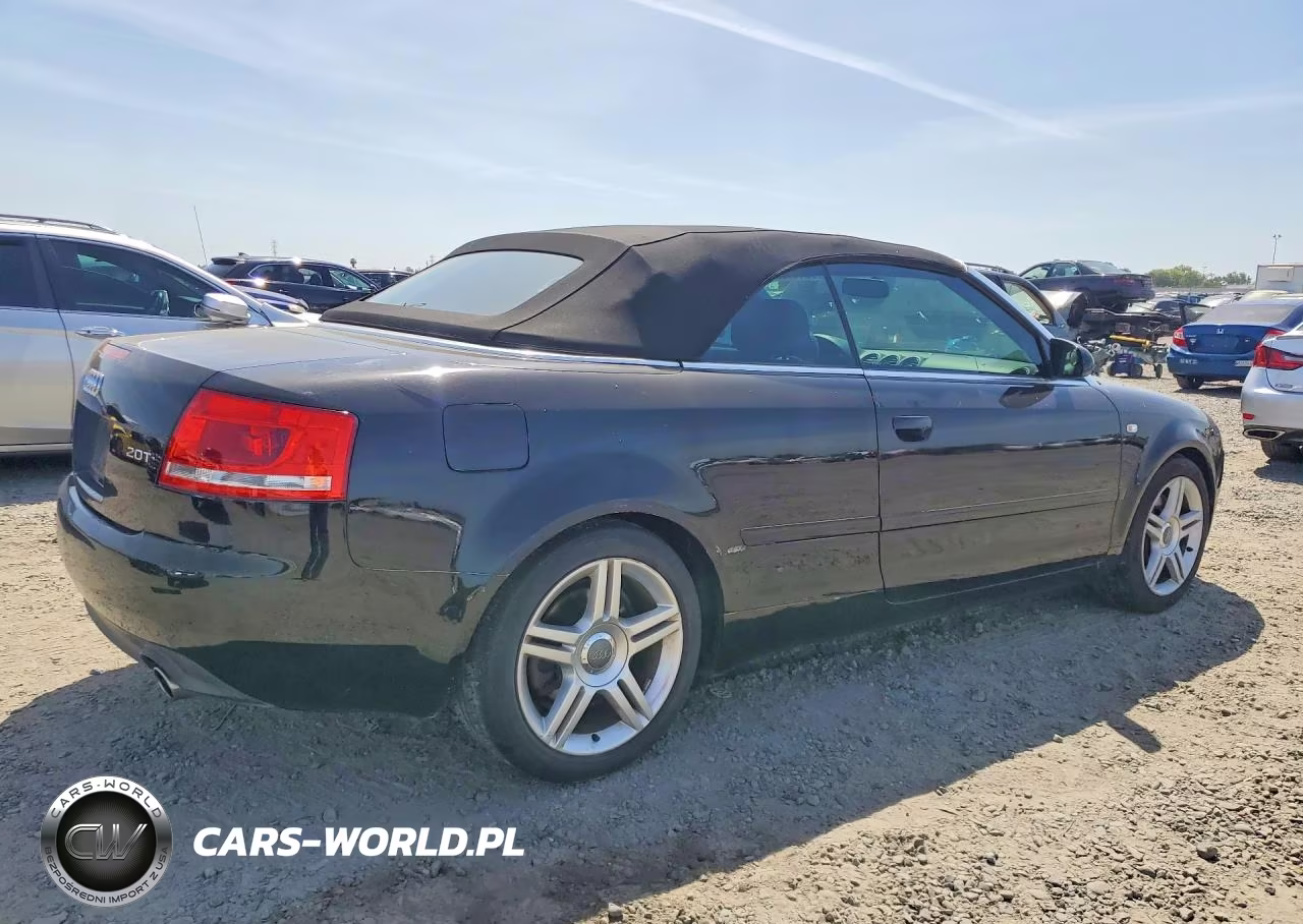 2007 Audi A4 2.0T Cabriolet VIN:WAUAF48H77K033416 - 3