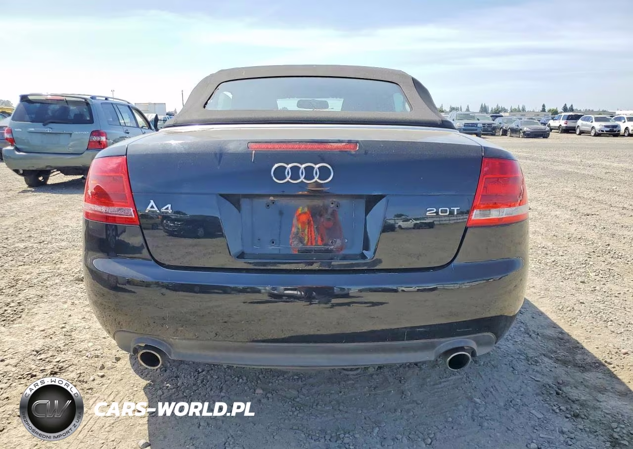 2007 Audi A4 2.0T Cabriolet VIN:WAUAF48H77K033416 - 6
