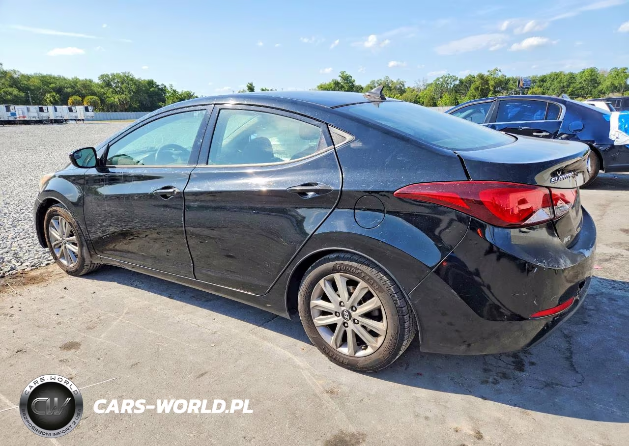 2016 Hyundai Elantra Se VIN:KMHDH4AE4GU604922 - 2