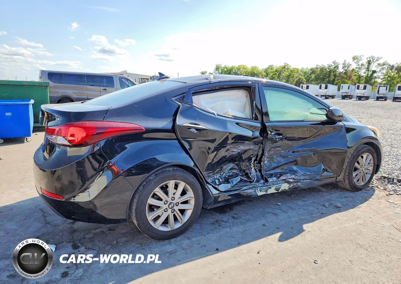 2016 Hyundai Elantra Se VIN:KMHDH4AE4GU604922 - 3