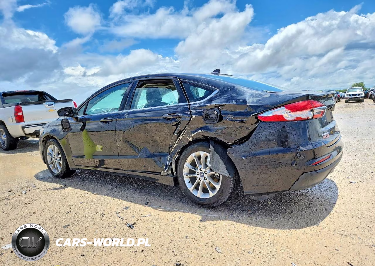 2020 Ford Fusion Se VIN:3FA6P0HD4LR203187 - 2
