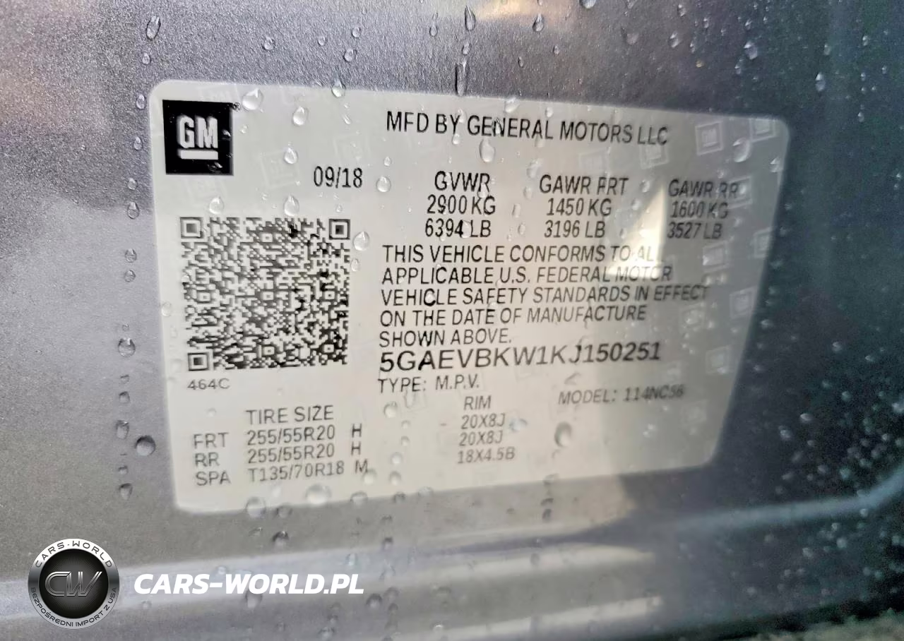 2019 Buick Enclave Premium VIN:5GAEVBKW1KJ150251 - 13