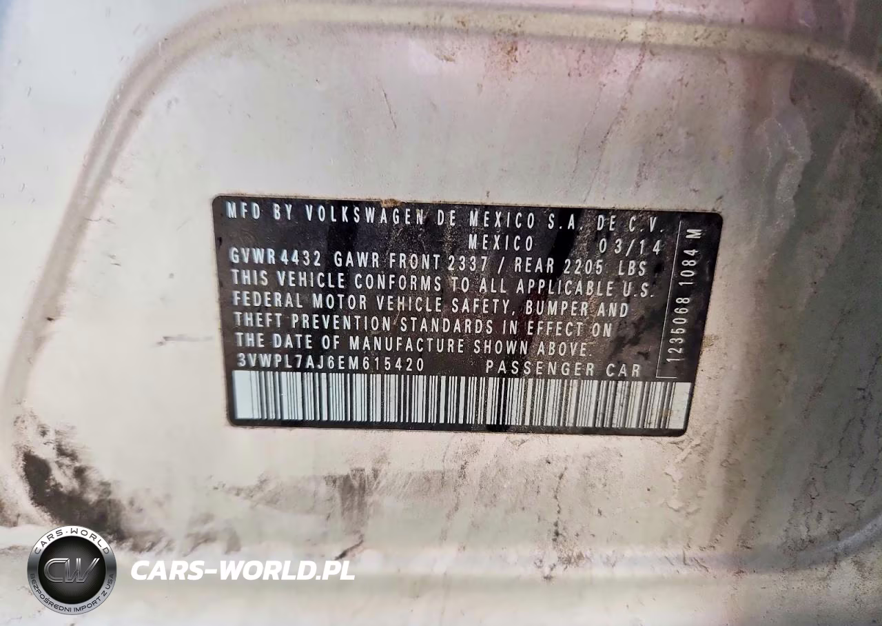 2014 Volkswagen Jetta Tdi VIN:3VWPL7AJ6EM615420 - 13