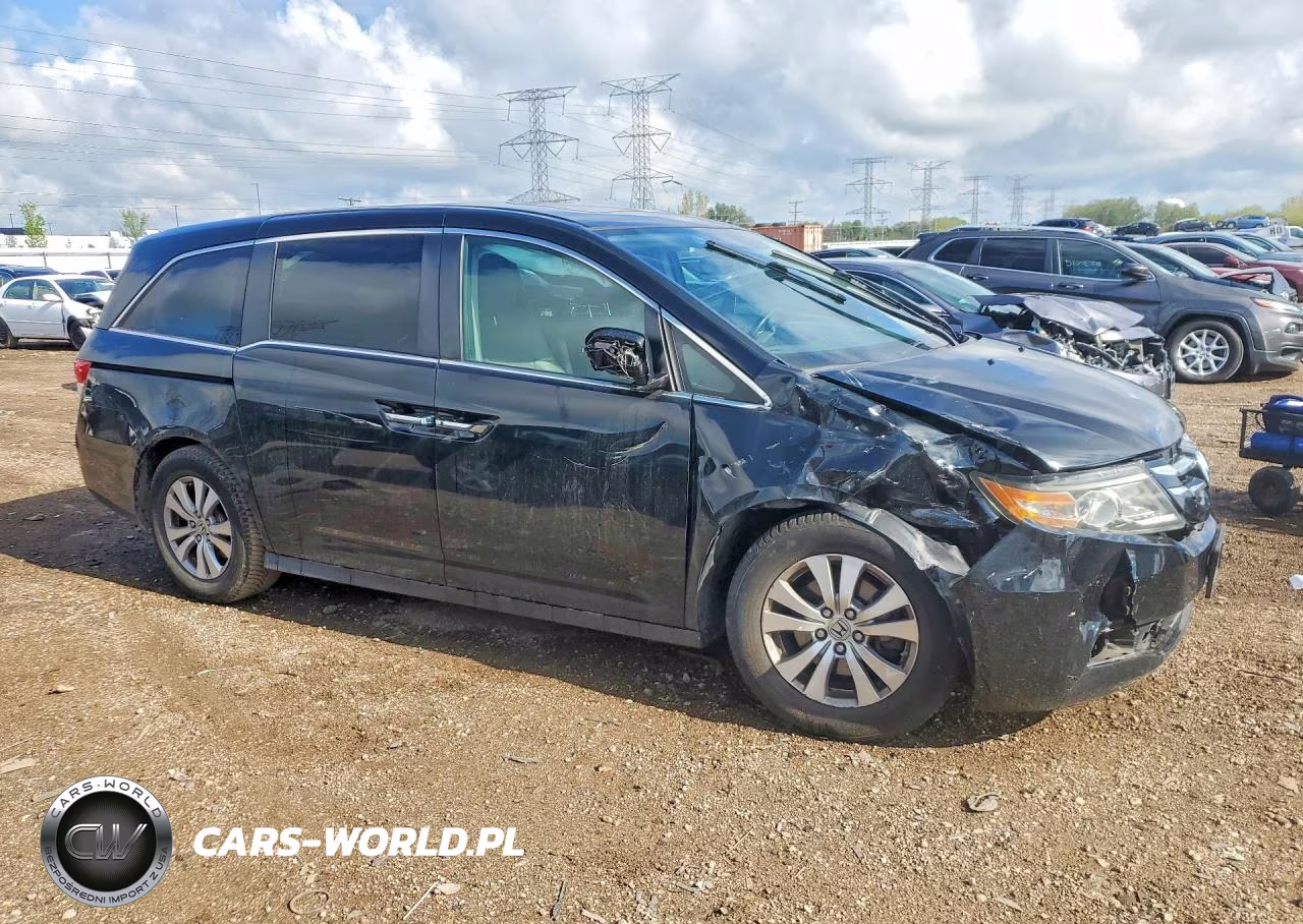 2016 Honda Odyssey Exl VIN:5FNRL5H62GB077145 - 4