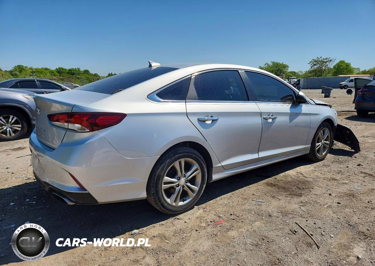 2019 Hyundai Sonata Sel VIN:5NPE34AF5KH740401 - 3