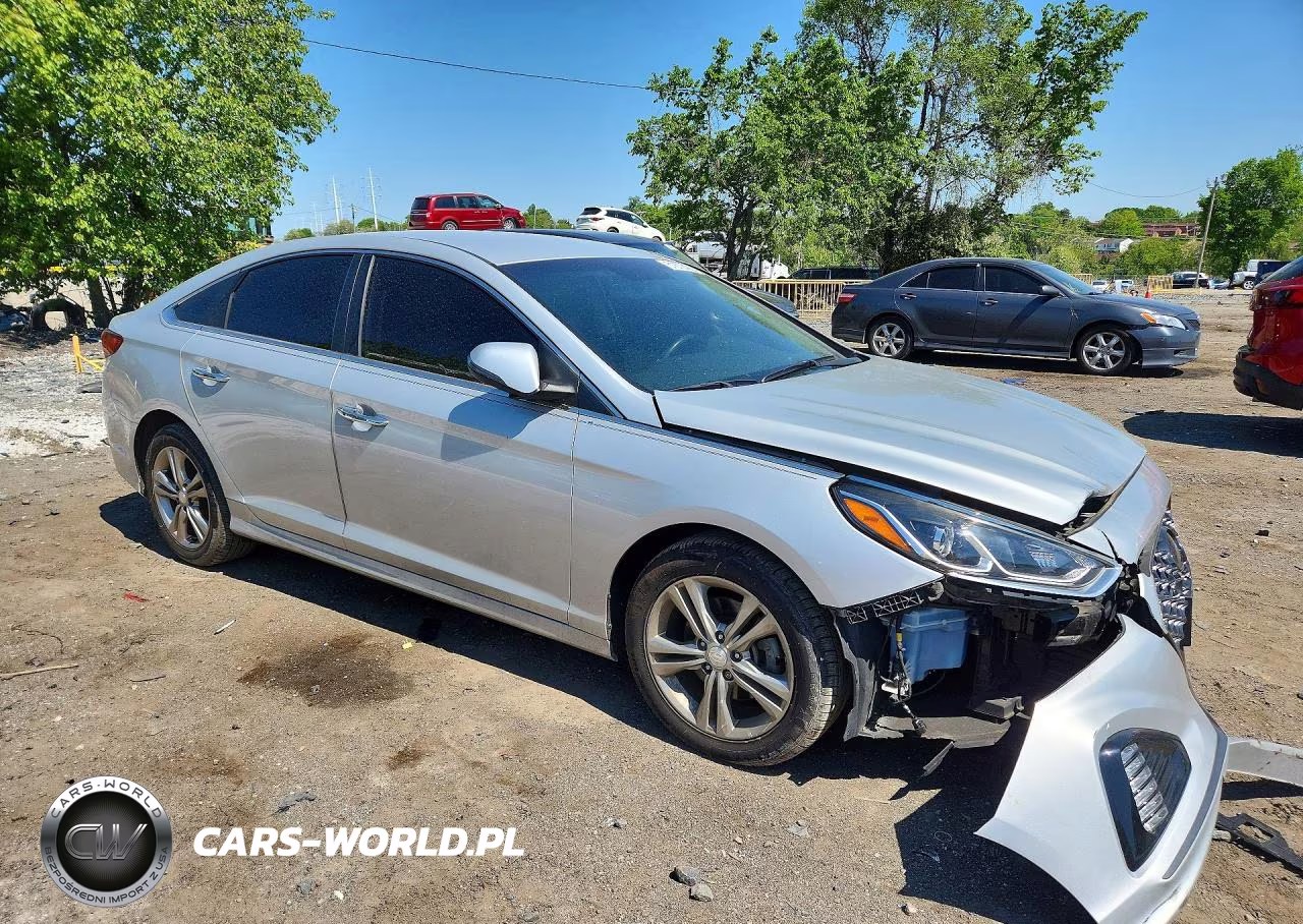 2019 Hyundai Sonata Sel VIN:5NPE34AF5KH740401 - 4