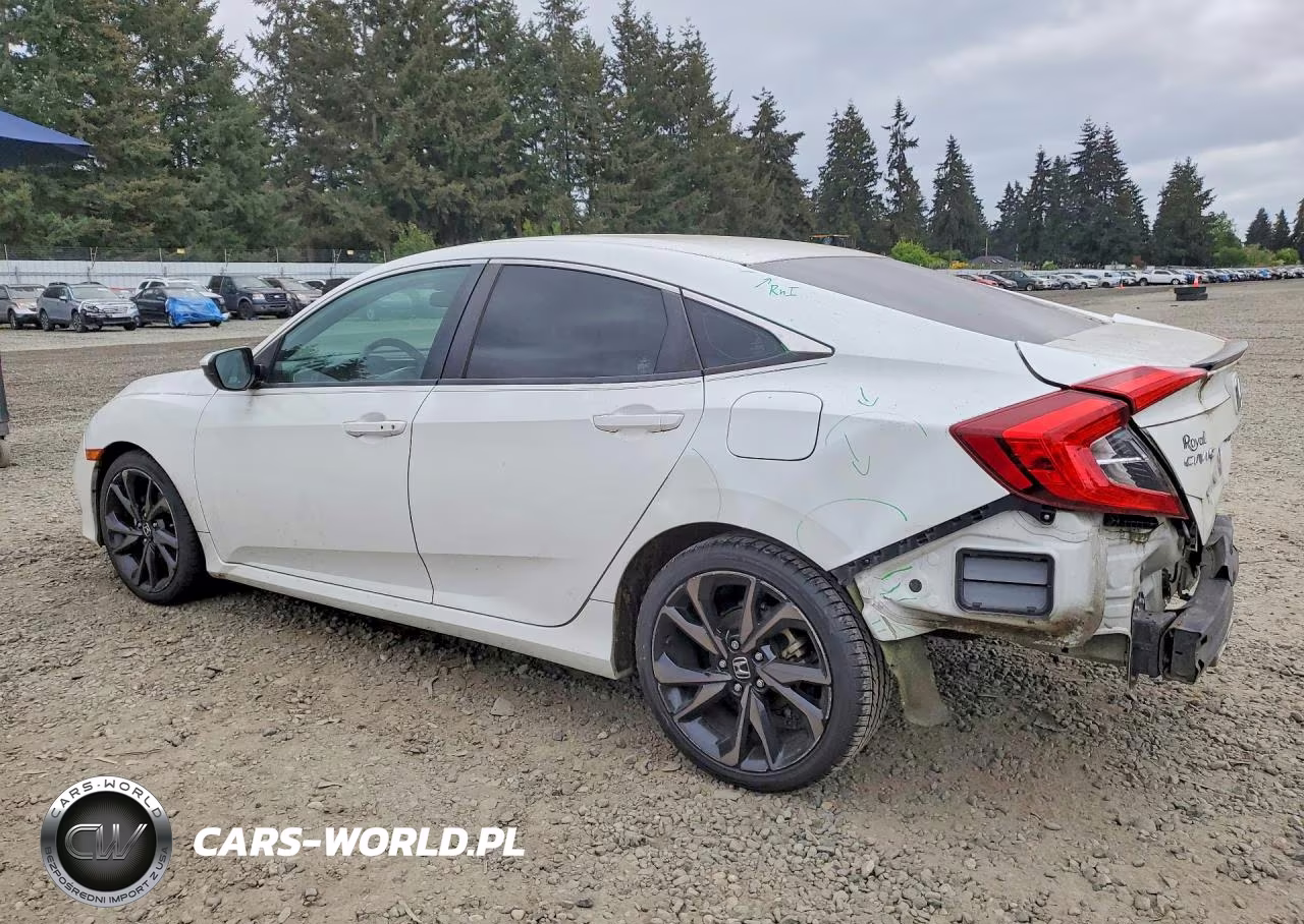 2019 Honda Civic Sport VIN:19XFC2F83KE049441 - 2