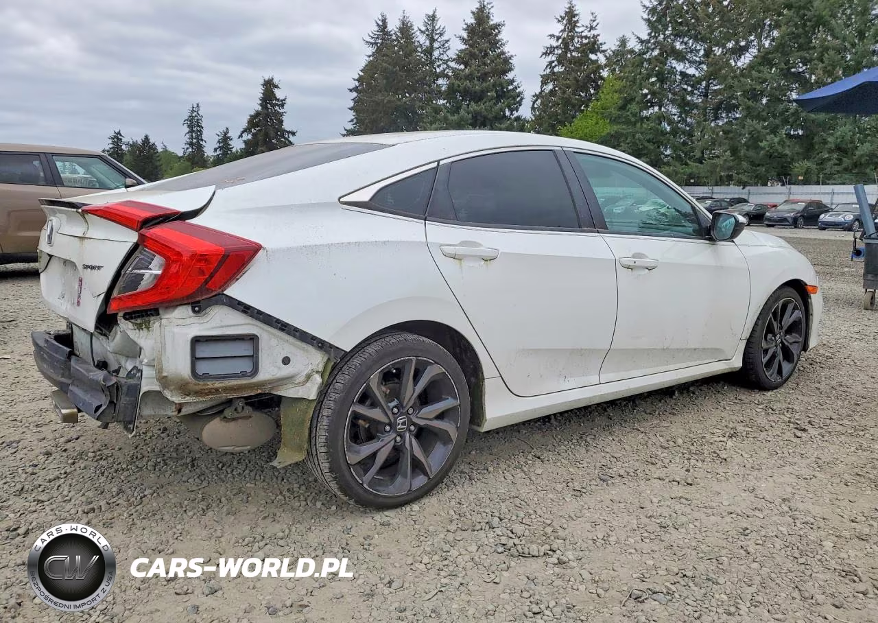 2019 Honda Civic Sport VIN:19XFC2F83KE049441 - 3
