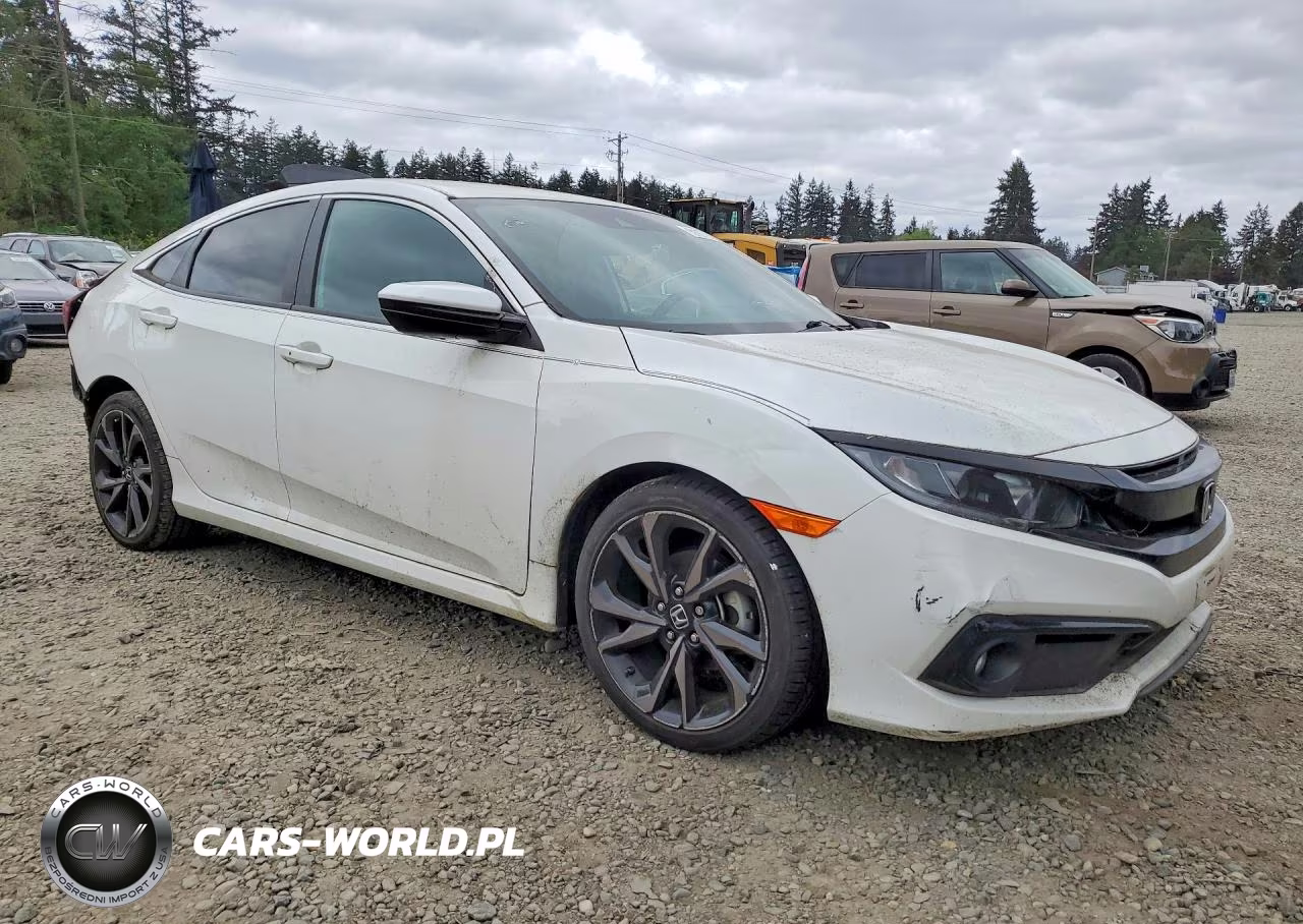 2019 Honda Civic Sport VIN:19XFC2F83KE049441 - 4