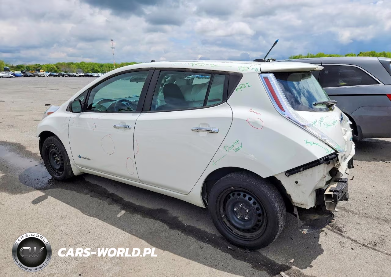 2014 Nissan Leaf S VIN:1N4AZ0CP1EC338909 - 2