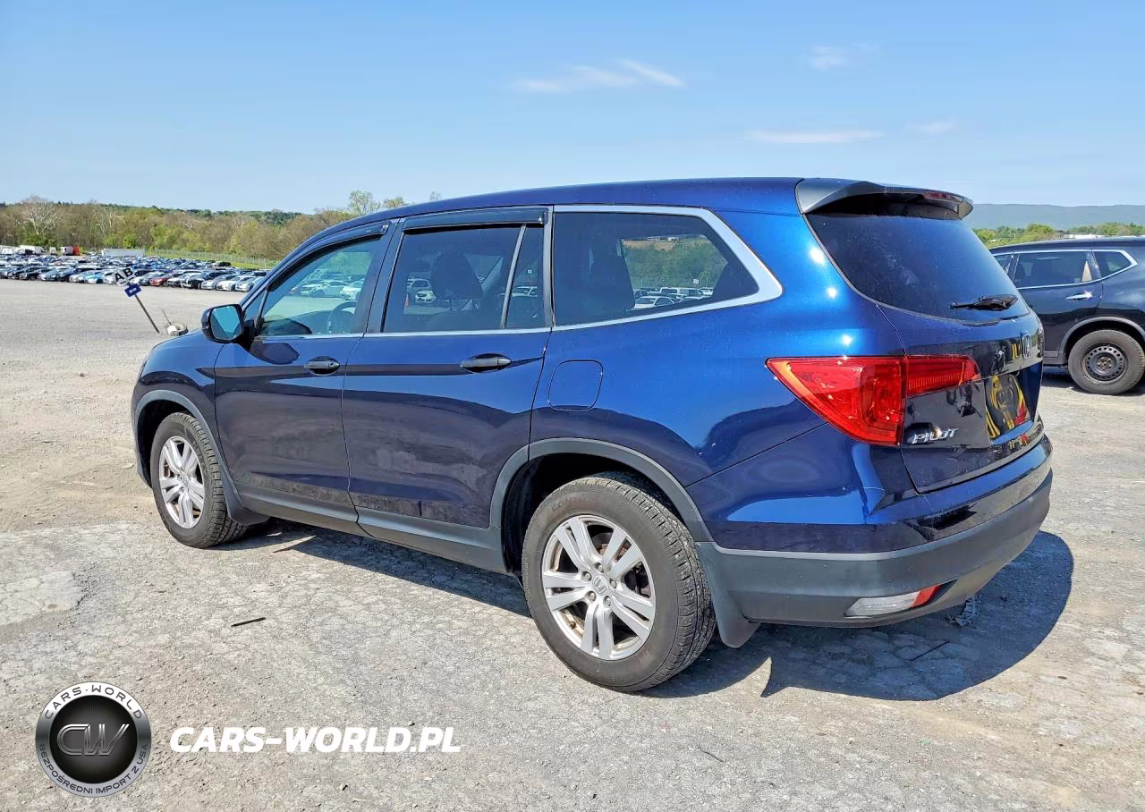 2017 Honda Pilot Lx VIN:5FNYF5H19HB008249 - 2