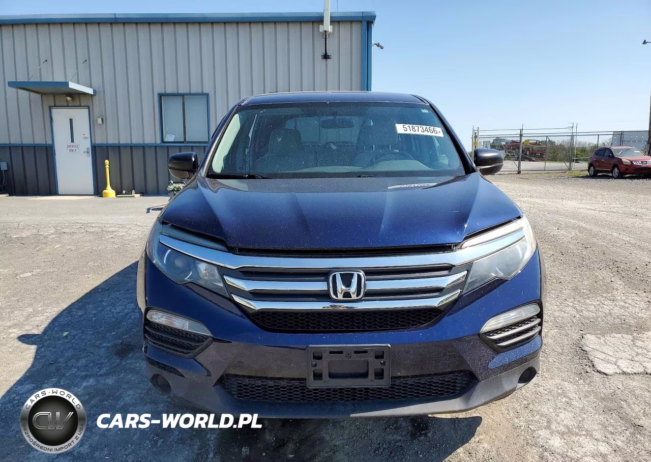2017 Honda Pilot Lx VIN:5FNYF5H19HB008249 - 5