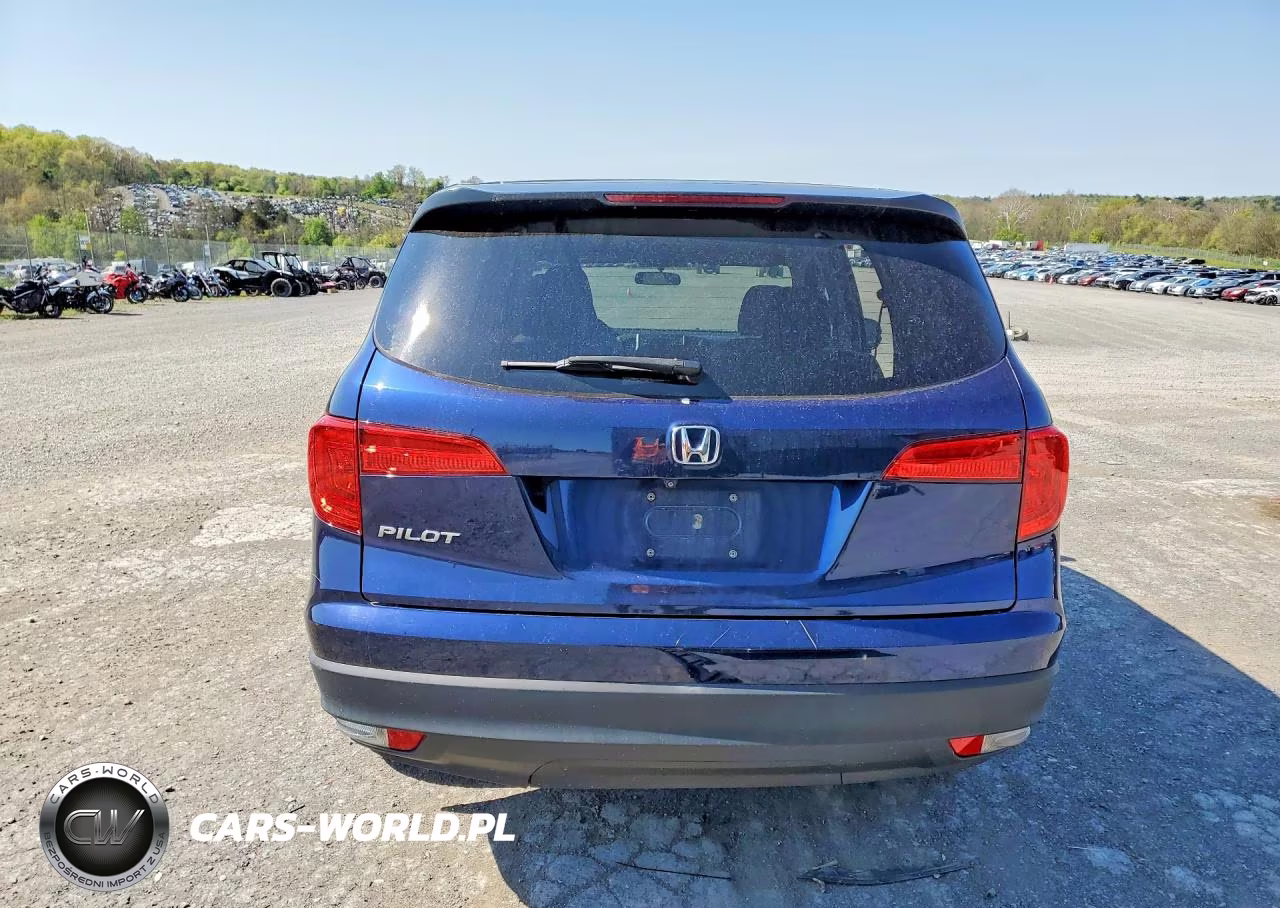 2017 Honda Pilot Lx VIN:5FNYF5H19HB008249 - 6