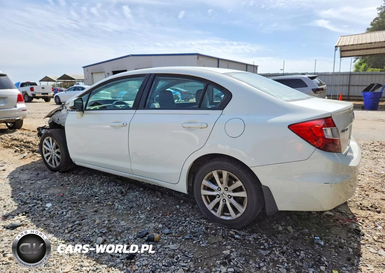 2012 Honda Civic Exl VIN:19XFB2F93CE032457 - 2