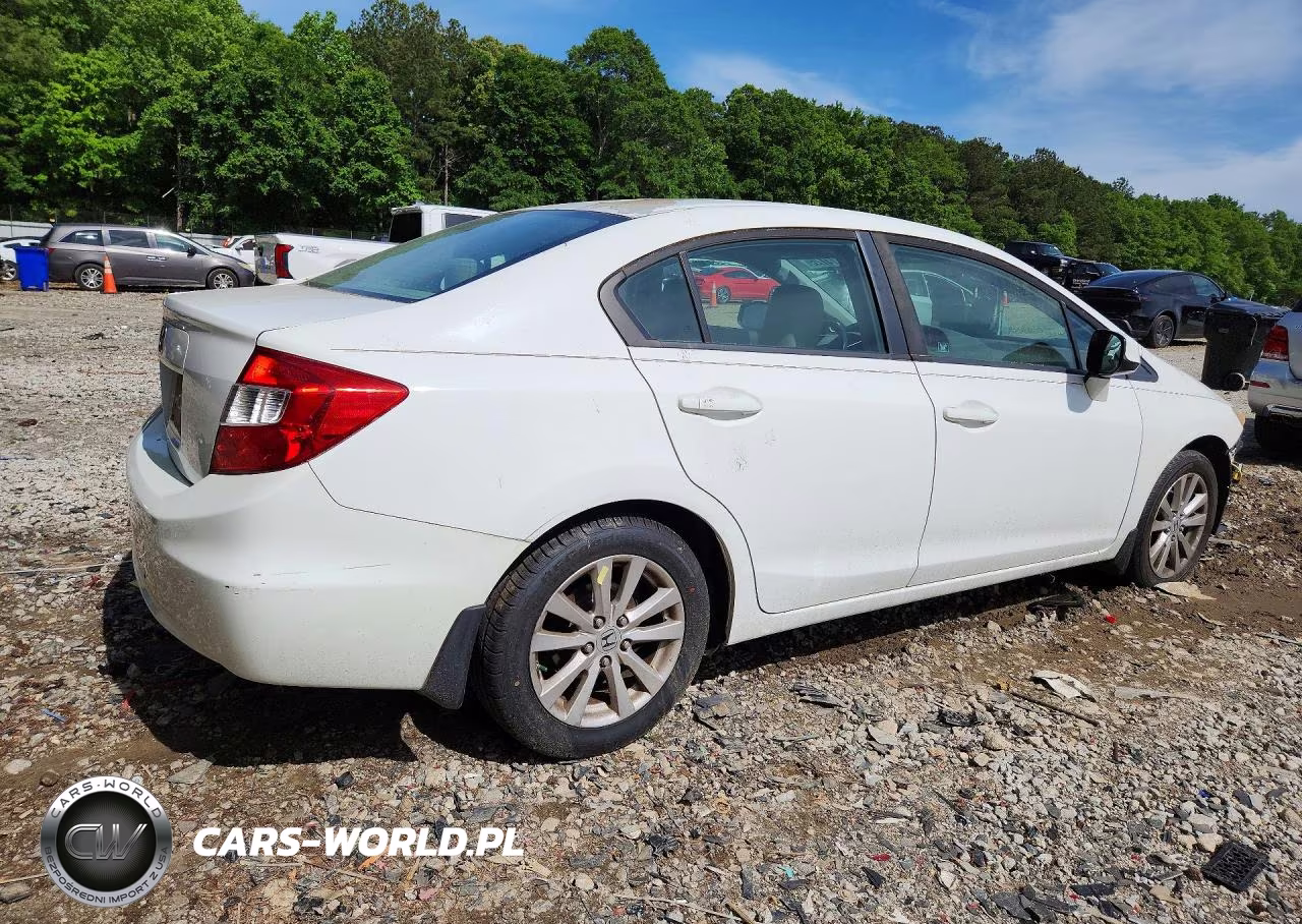 2012 Honda Civic Exl VIN:19XFB2F93CE032457 - 3