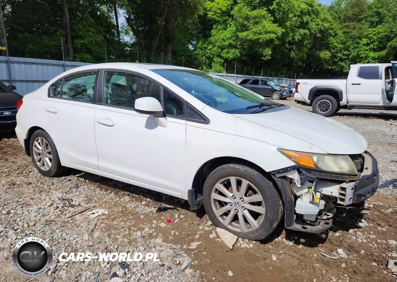 2012 Honda Civic Exl VIN:19XFB2F93CE032457 - 4