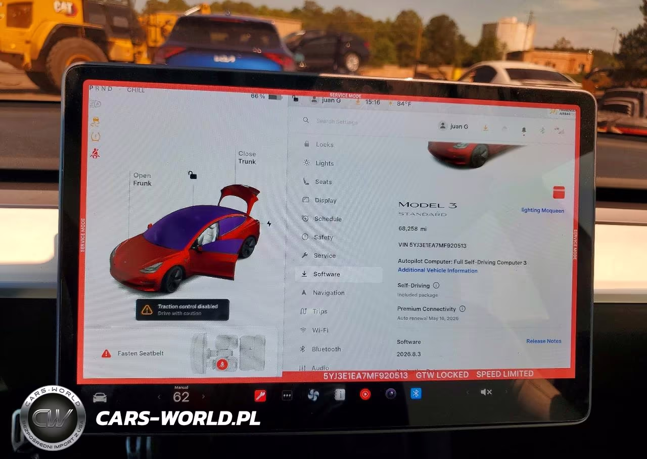 2021 Tesla Model 3 VIN:5YJ3E1EA7MF920513 - 9
