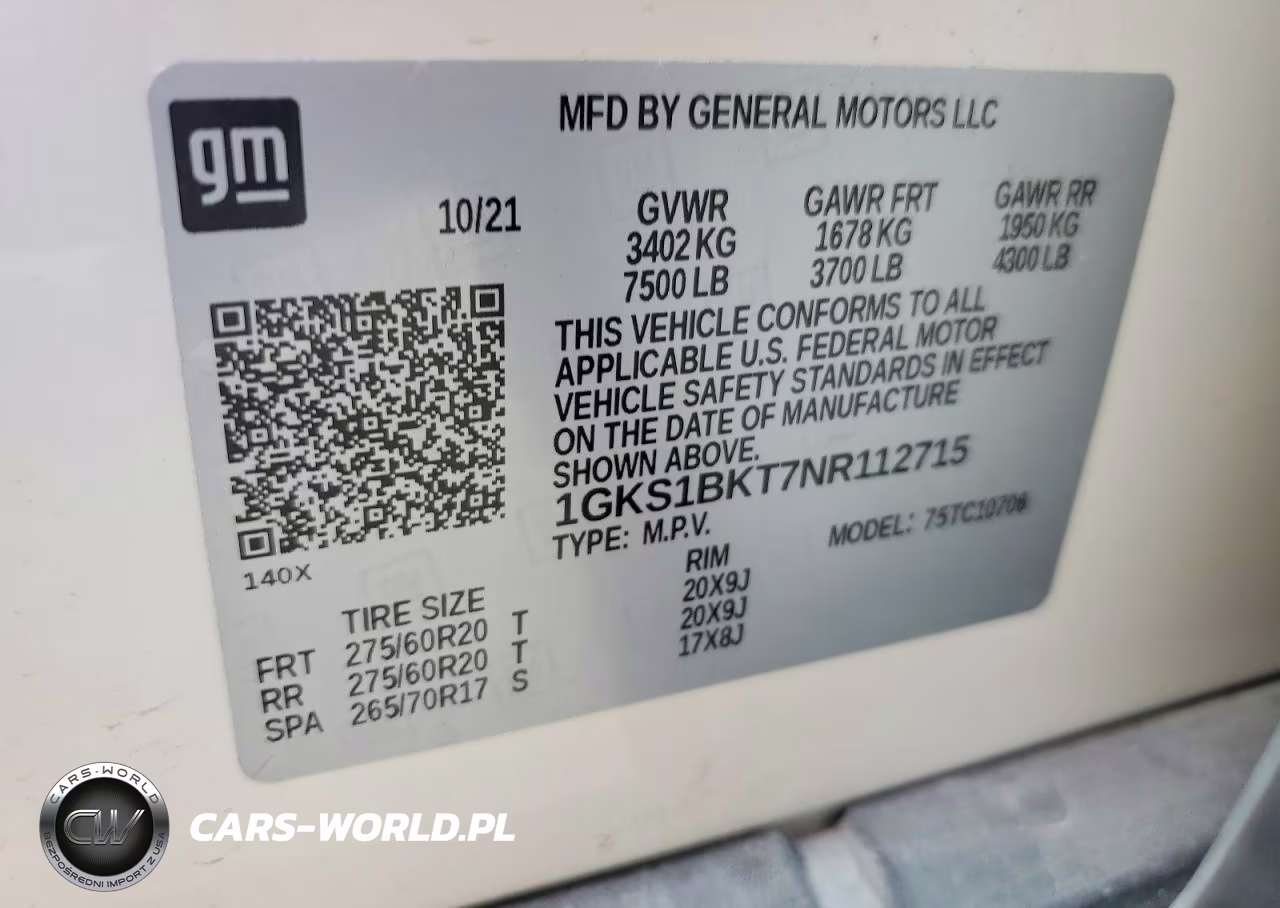 2022 GMC Yukon Slt VIN:1GKS1BKT7NR112715 - 13