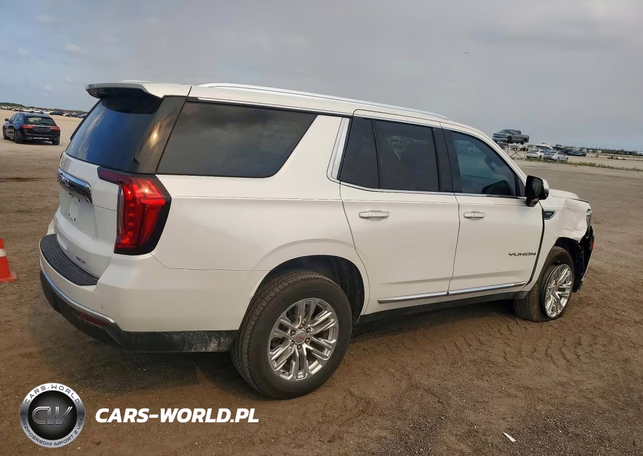 2022 GMC Yukon Slt VIN:1GKS1BKT7NR112715 - 3