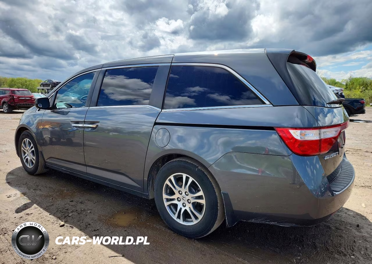 2013 Honda Odyssey Exl VIN:5FNRL5H62DB060115 - 2
