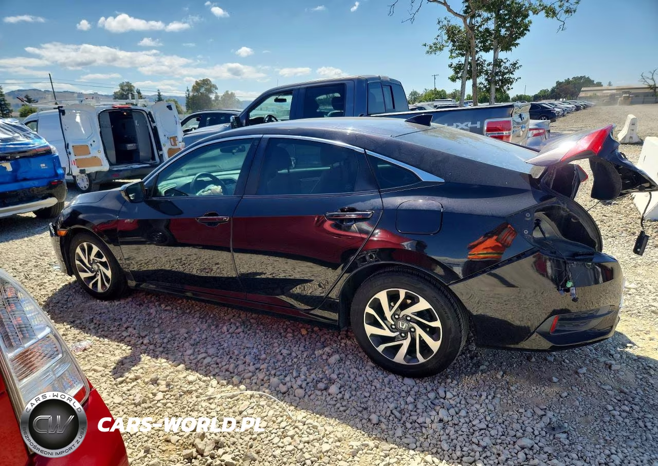 2018 Honda Civic Ex VIN:19XFC2F74JE201443 - 2
