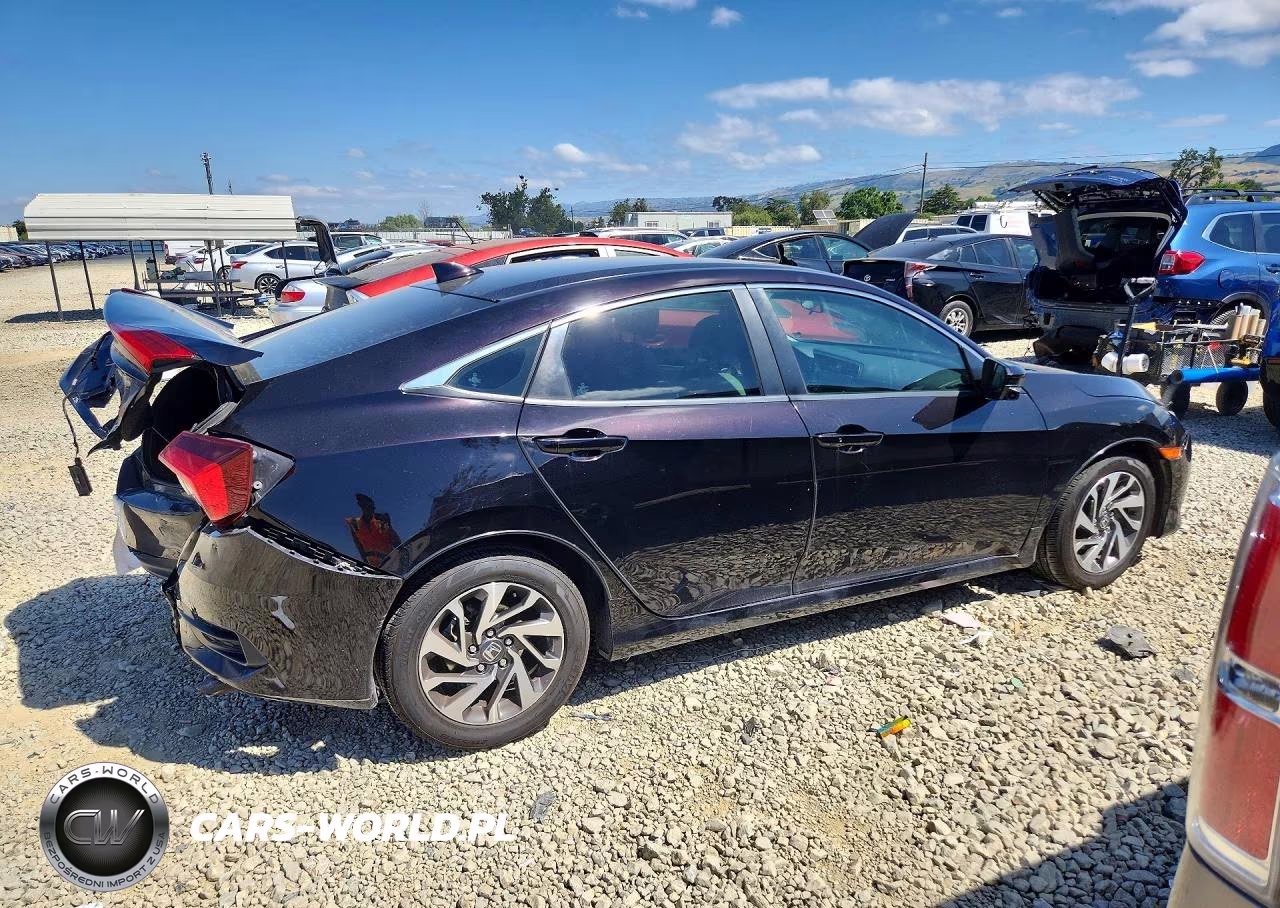 2018 Honda Civic Ex VIN:19XFC2F74JE201443 - 3