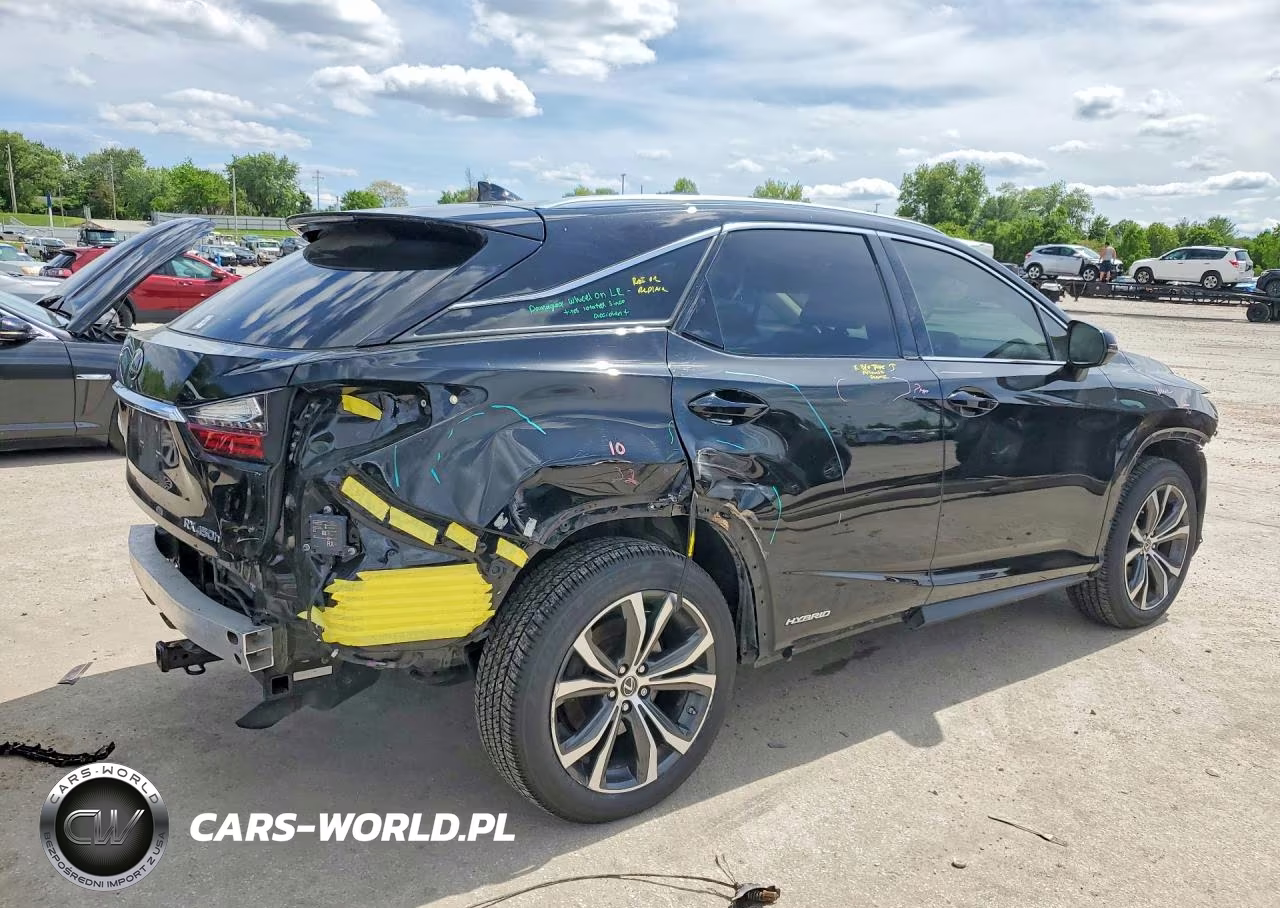 2018 Lexus Rx 450H Base VIN:2T2BGMCA8JC022699 - 3