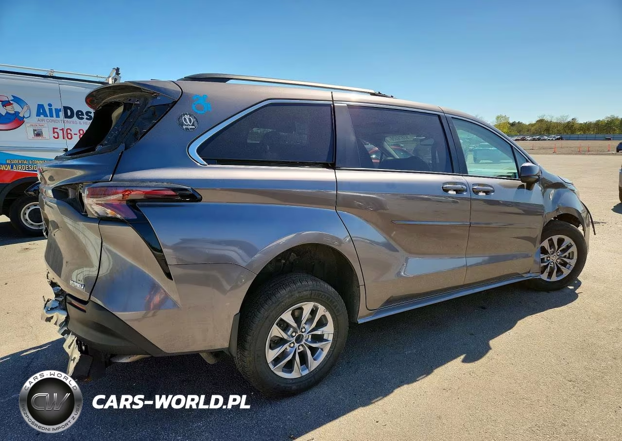 2023 Toyota Sienna Le VIN:5TDBRKECXPS175067 - 3