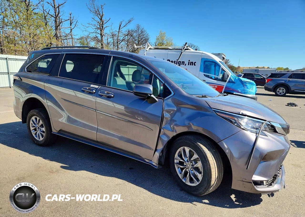 2023 Toyota Sienna Le VIN:5TDBRKECXPS175067 - 4