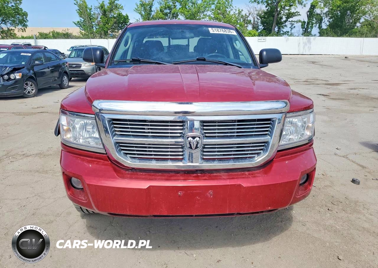 2008 Dodge Dakota Quad Laramie VIN:1D7HW58N98S599551 - 5