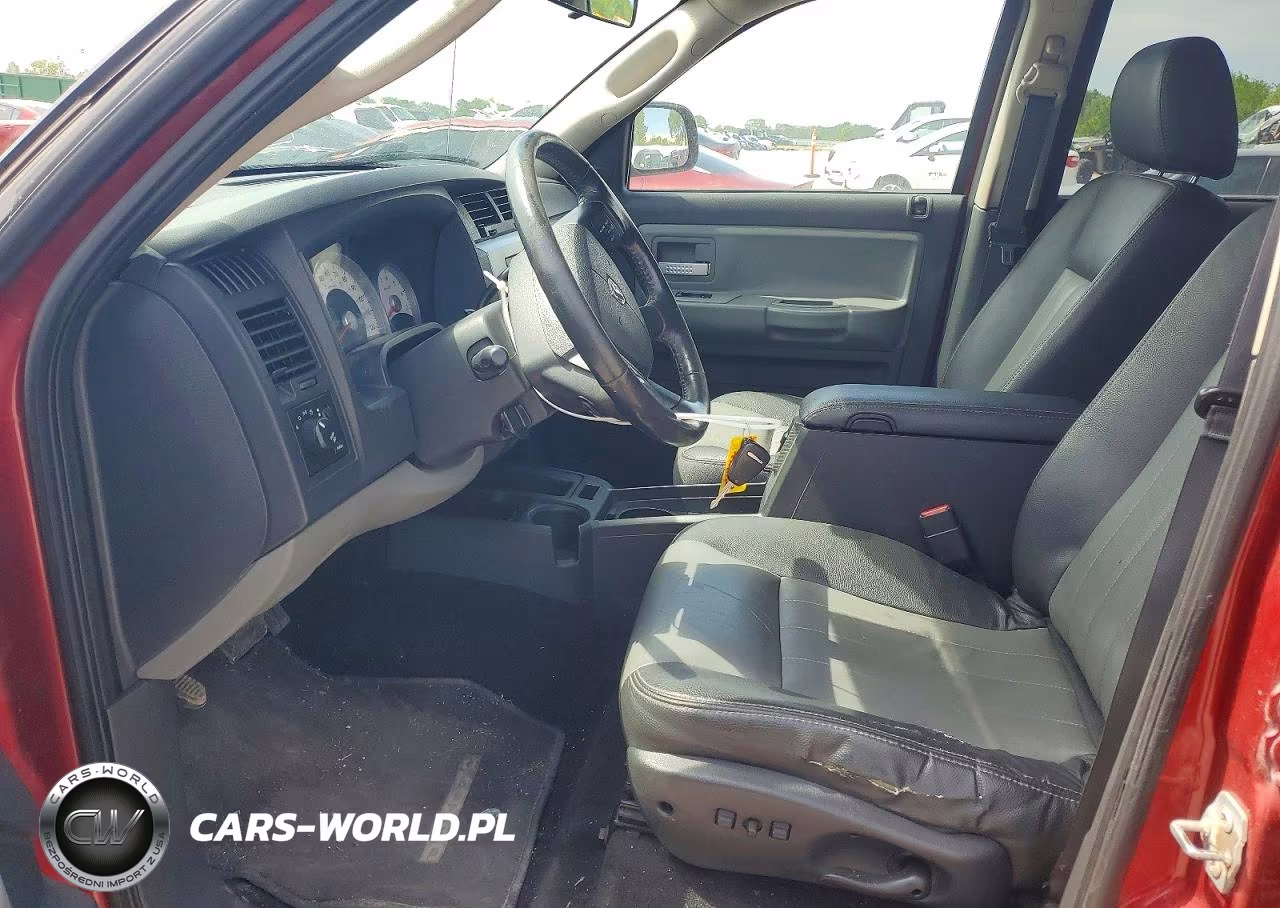2008 Dodge Dakota Quad Laramie VIN:1D7HW58N98S599551 - 7