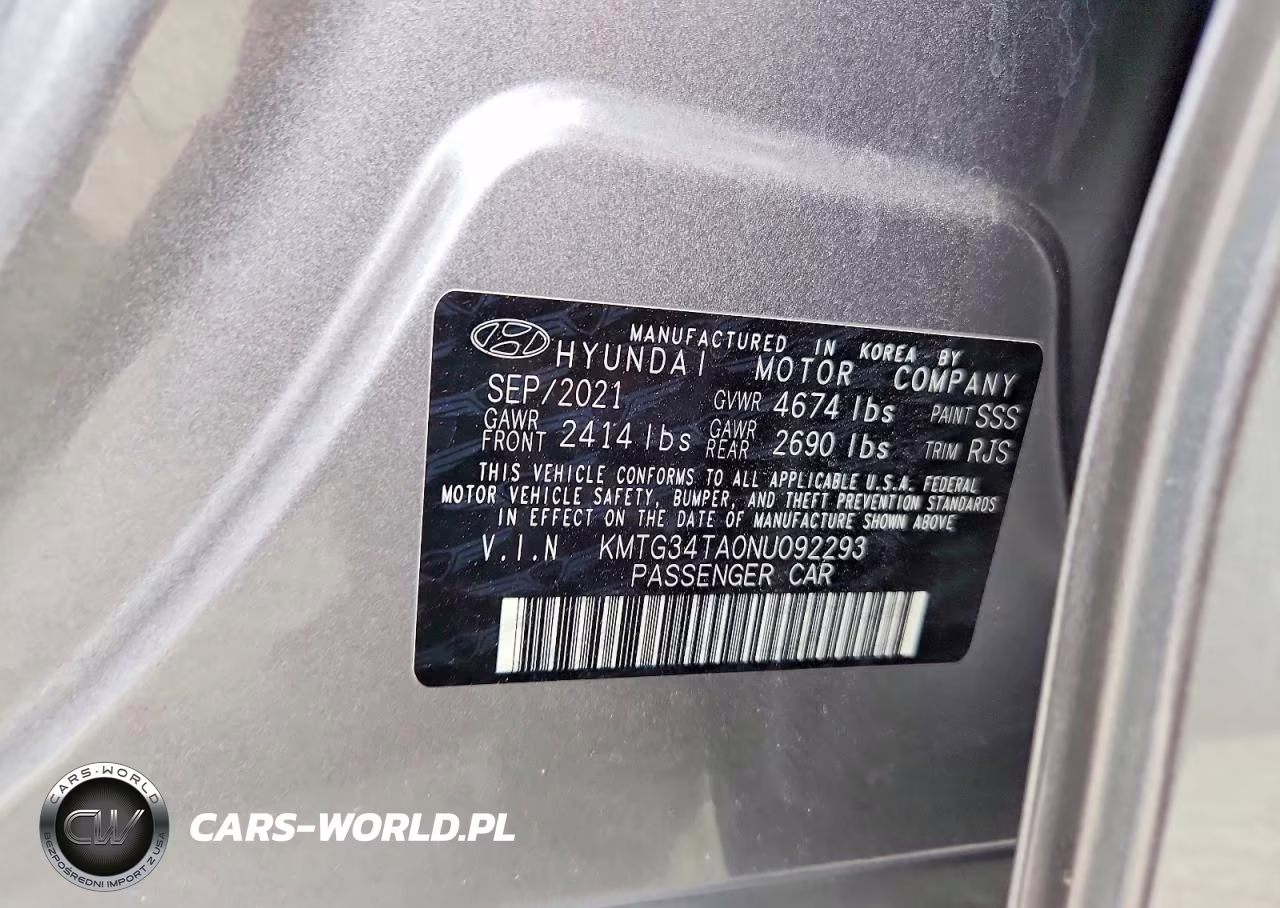 2022 Genesis G70 2.0T VIN:KMTG34TA0NU092293 - 13