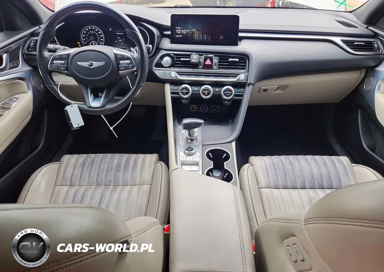 2022 Genesis G70 2.0T VIN:KMTG34TA0NU092293 - 8
