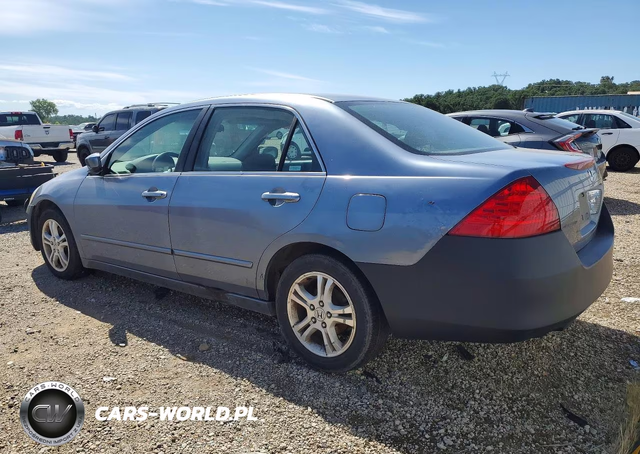2007 Honda Accord Se VIN:1HGCM56357A186625 - 2