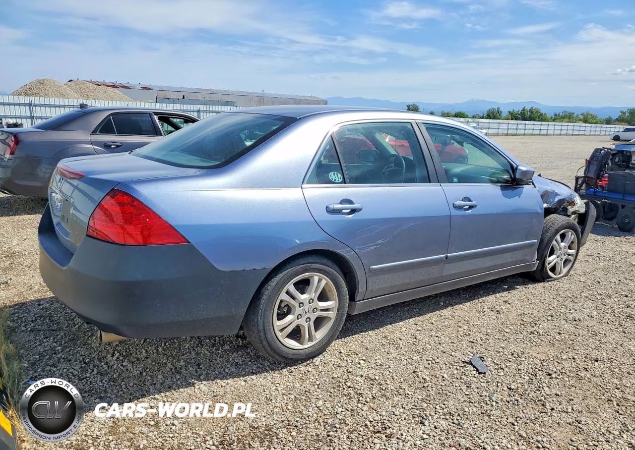 2007 Honda Accord Se VIN:1HGCM56357A186625 - 3