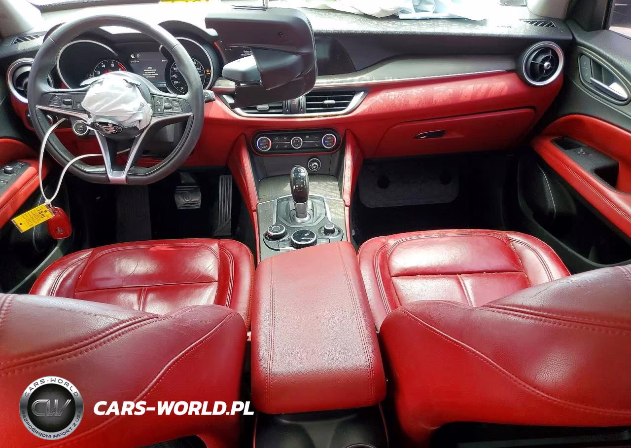 2019 Alfa Romeo Stelvio Ti VIN:ZASPAKBN8K7C57893 - 8