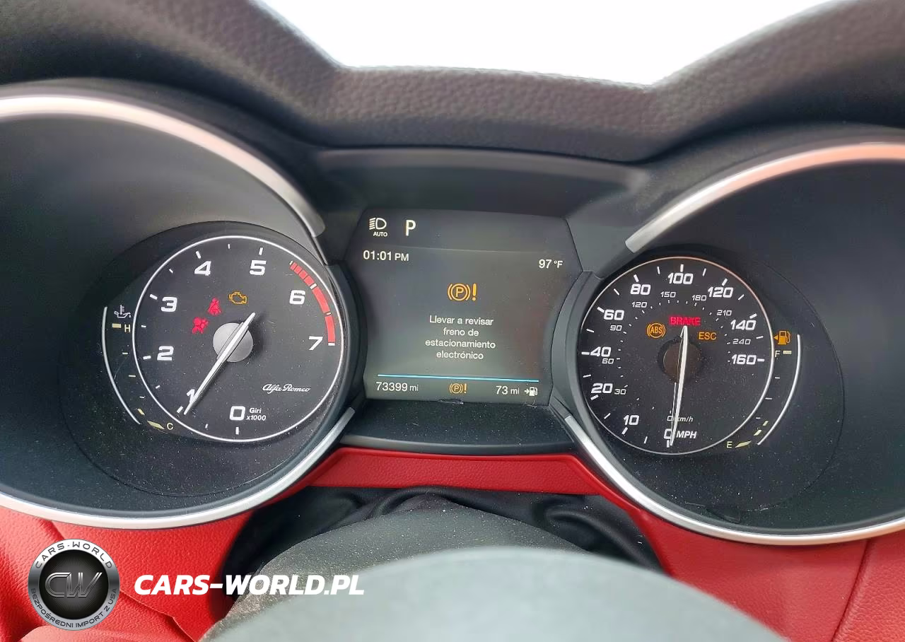 2019 Alfa Romeo Stelvio Ti VIN:ZASPAKBN8K7C57893 - 9