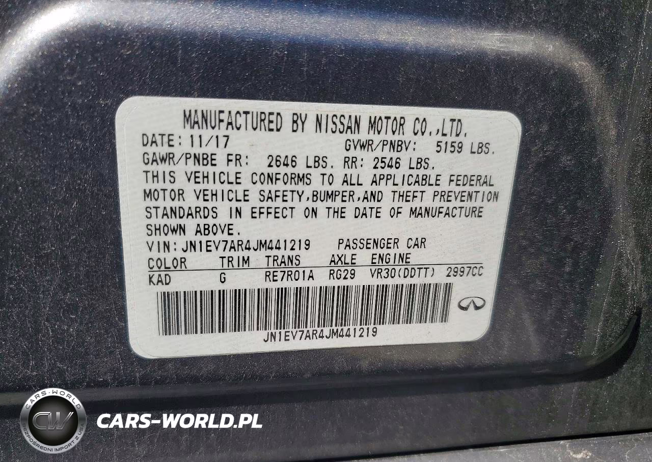 2018 Infiniti Q50 3.0T Luxe VIN:JN1EV7AR4JM441219 - 12
