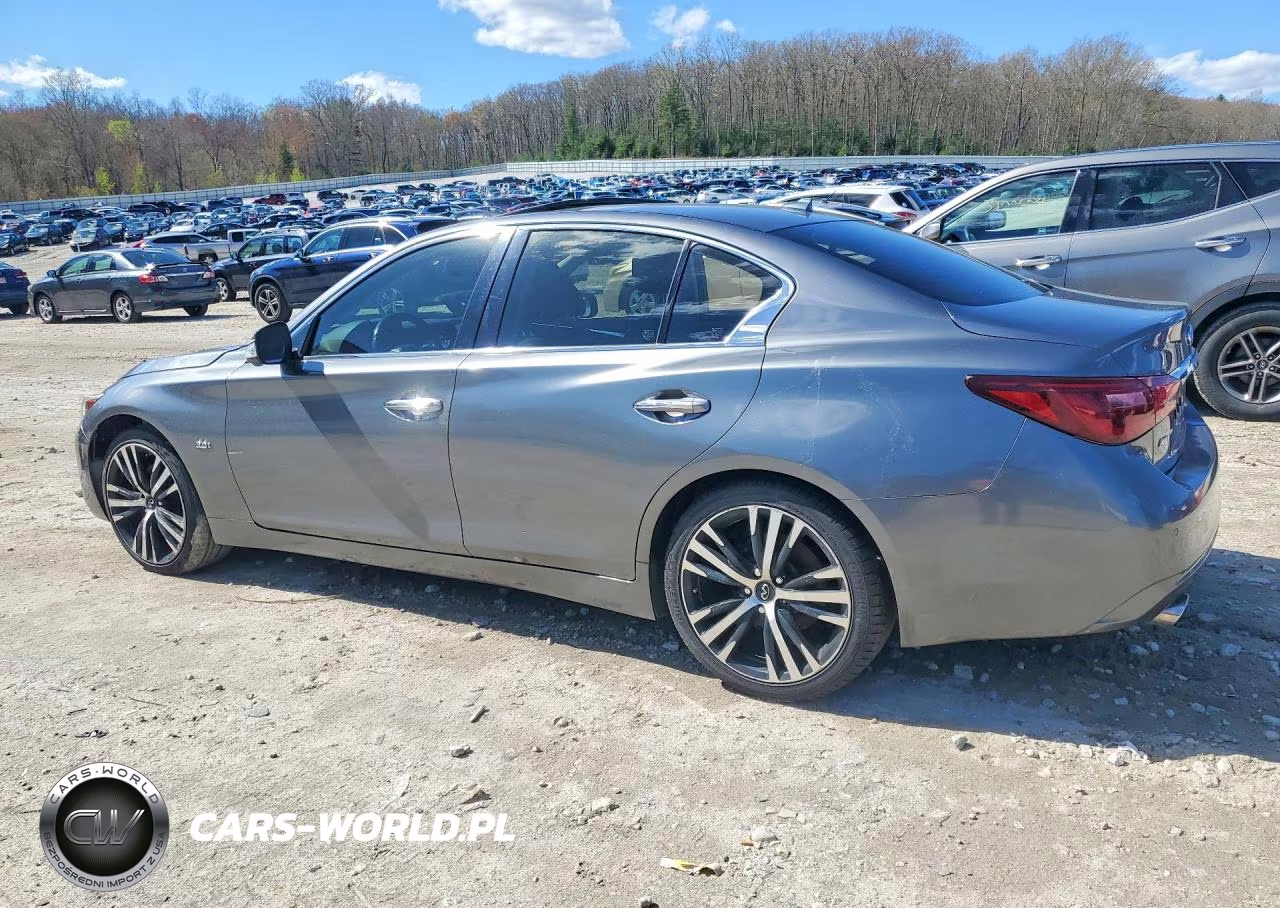 2018 Infiniti Q50 3.0T Luxe VIN:JN1EV7AR4JM441219 - 2
