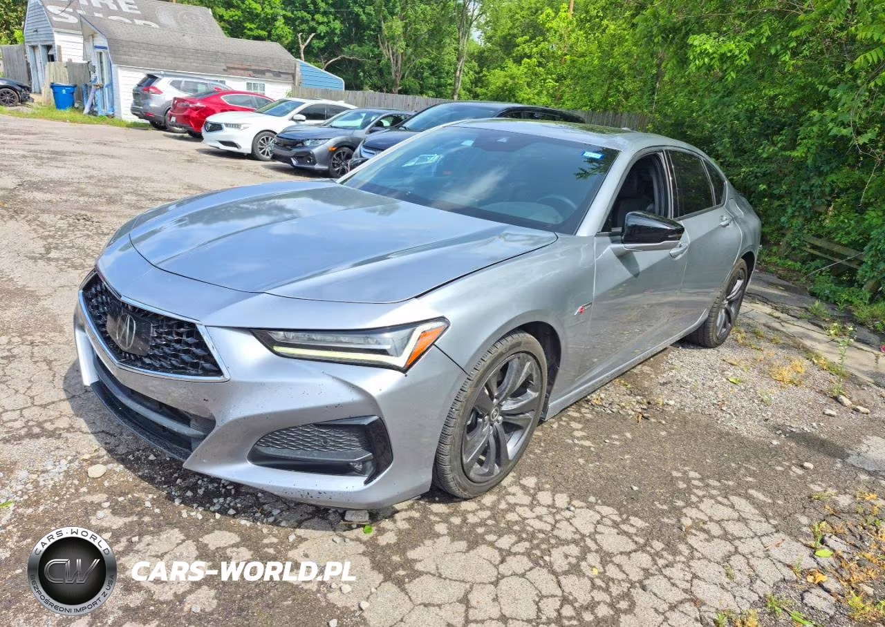 2021 Acura Tlx Tech A VIN:19UUB6F50MA003208 - 2