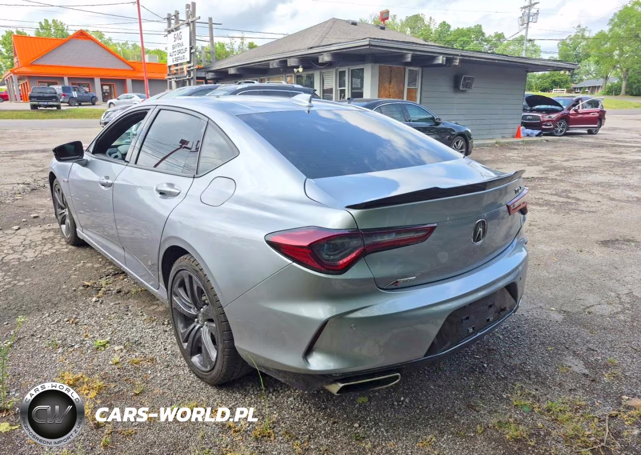 2021 Acura Tlx Tech A VIN:19UUB6F50MA003208 - 3