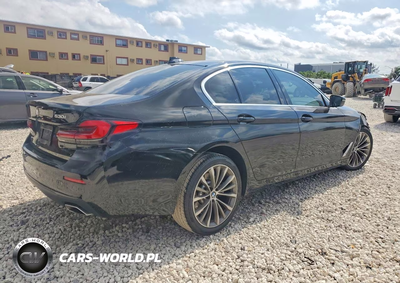2021 BMW 530 I VIN:WBA53BH04MCF31185 - 3
