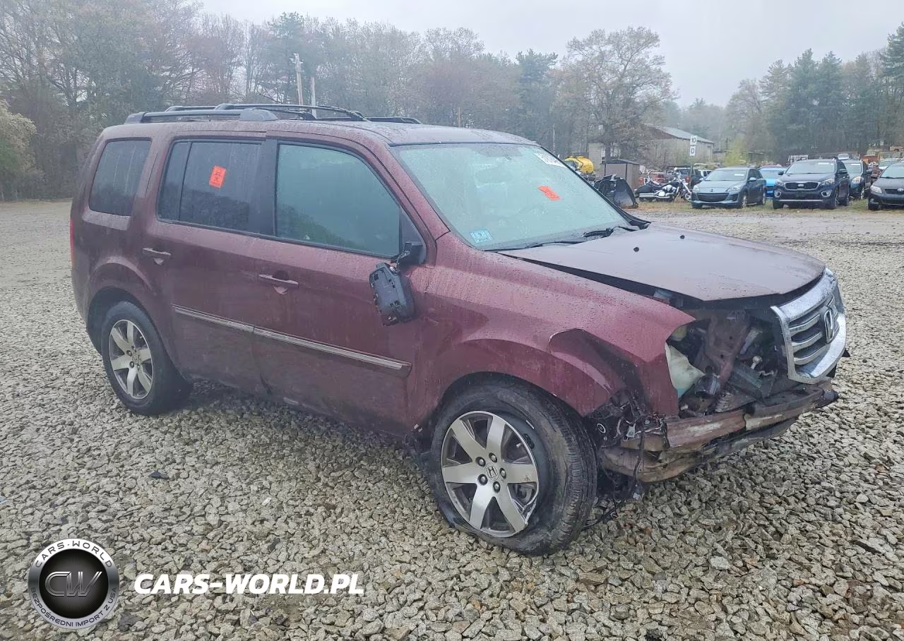 2014 Honda Pilot Touring VIN:5FNYF4H91EB015322 - 4