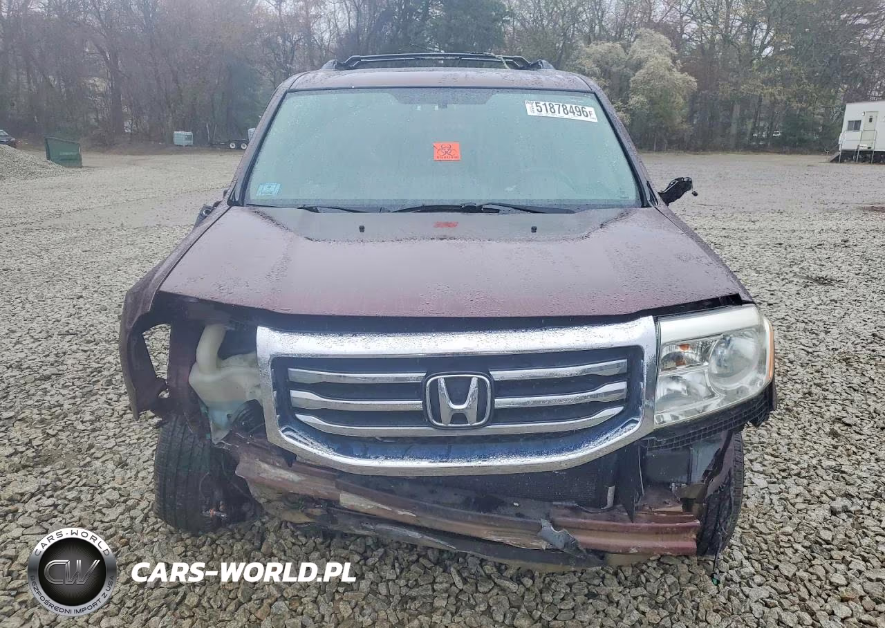 2014 Honda Pilot Touring VIN:5FNYF4H91EB015322 - 5