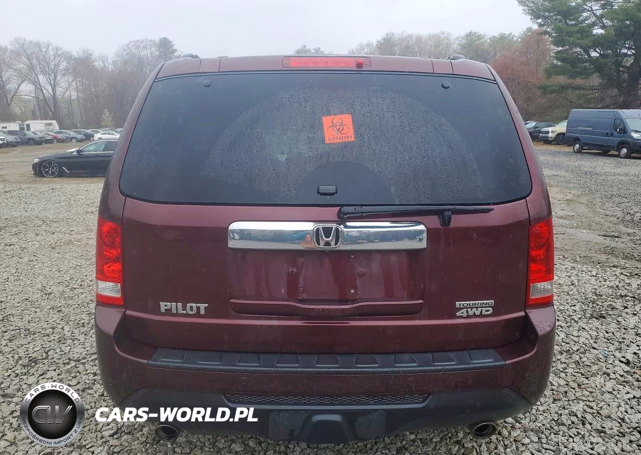 2014 Honda Pilot Touring VIN:5FNYF4H91EB015322 - 6
