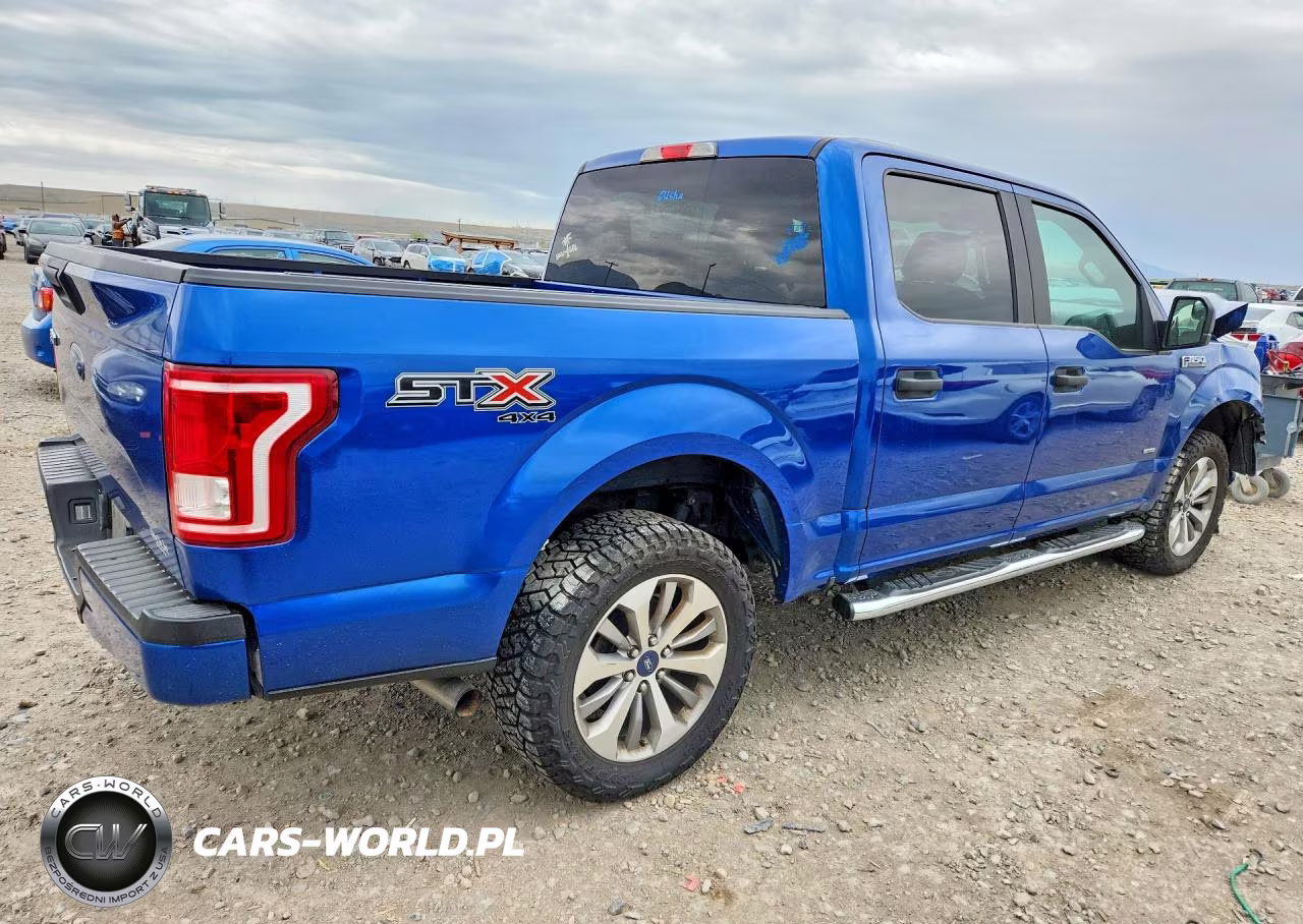 2017 Ford F150 Supercrew VIN:1FTEW1EPXHFA25819 - 3