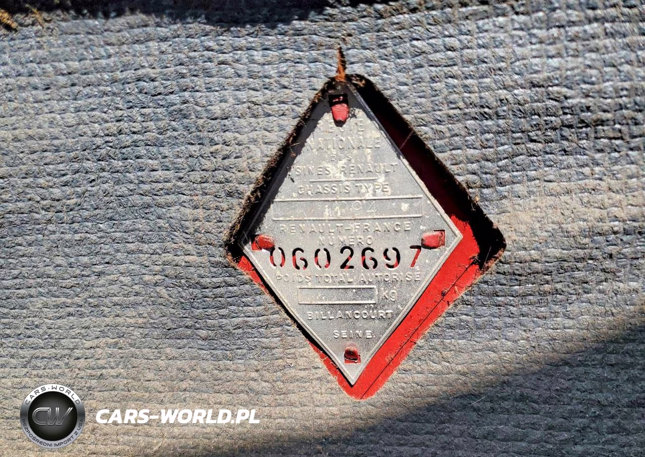 1964 Renault All Models VIN:R10940602697 - 12
