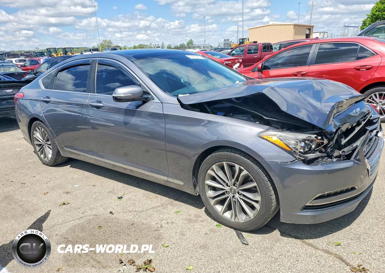 2015 Hyundai Genesis 3.8L VIN:KMHGN4JE3FU015221 - 4