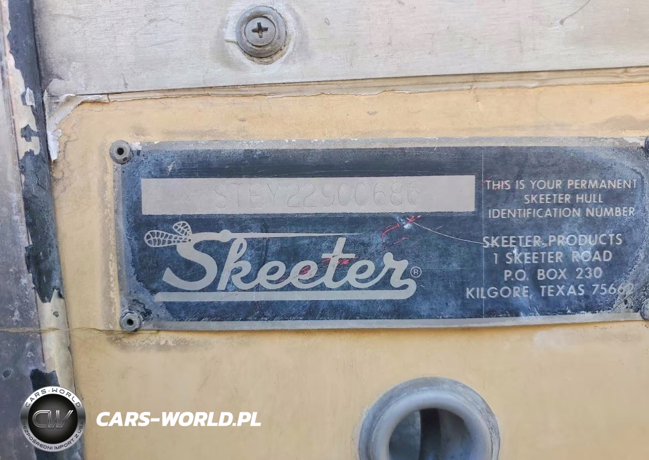 1986 Skeeter Boat VIN:STEY22900686 - 10