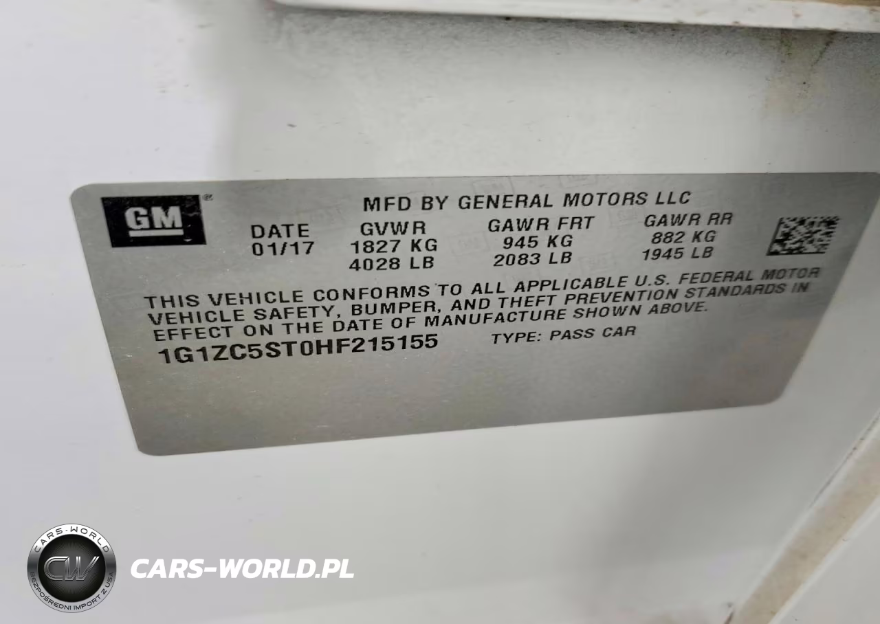 2017 Chevrolet Malibu Ls VIN:1G1ZC5ST0HF215155 - 13